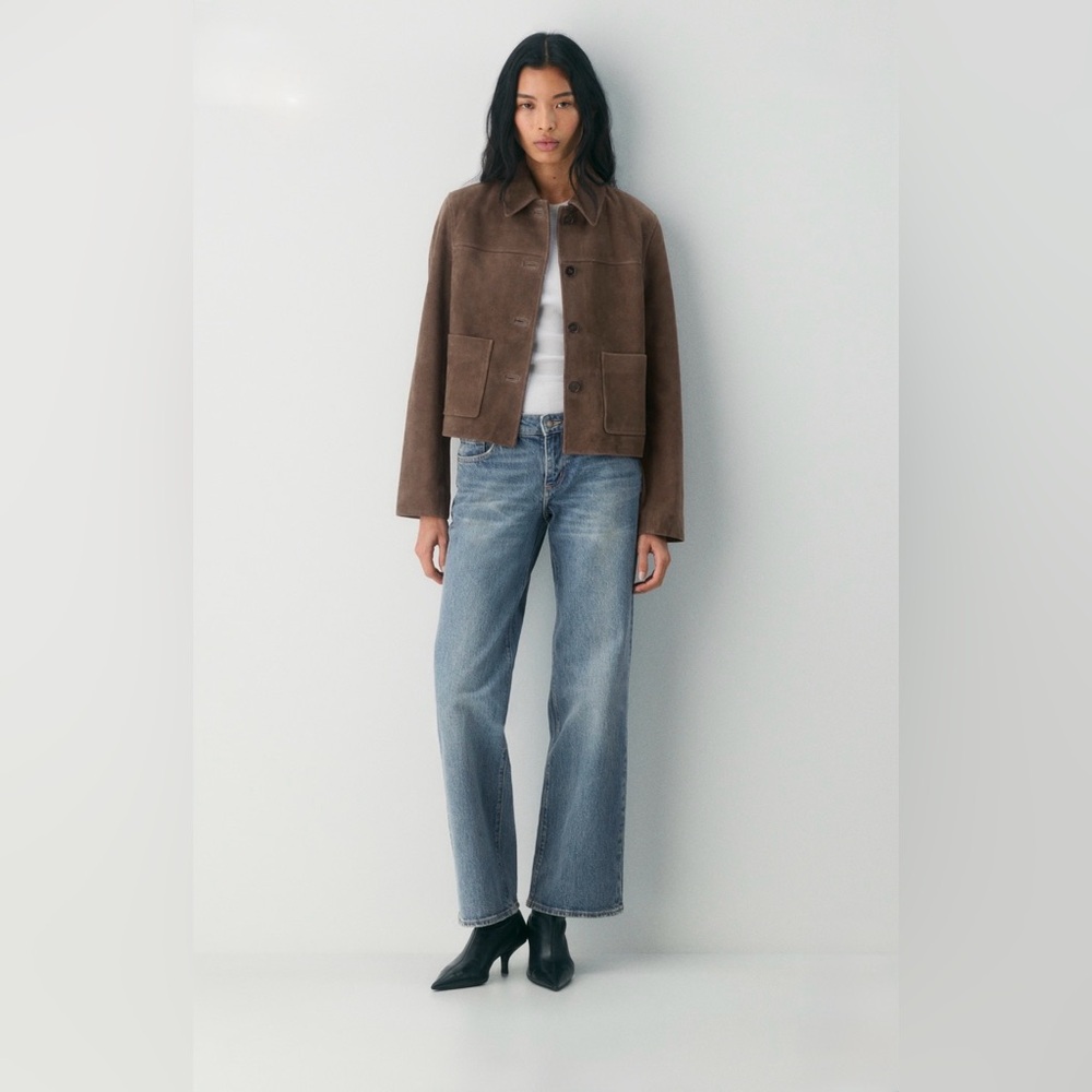 Aritzia Denim Forum Pam Super Lo-rise Wide Jean